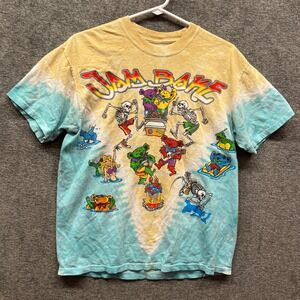 Liquid Blue‎ Grateful Dead Jam Bake Tie Dye T Shirt Men's Medium Dancing Bears
